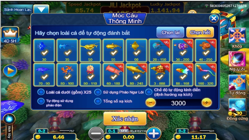 Game có hỗ trợ đa dạng vật phẩm khác nhau