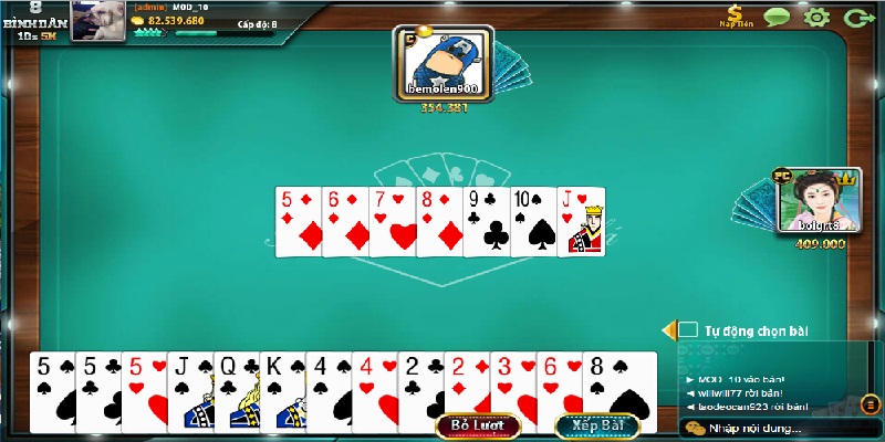 Tiến lên miền Nam 3 Bạn hãy an tâm tham gia game tại WIN55